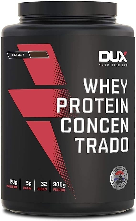 WHEY PROTEIN CONCENTRADO CHOCOLATE 900G - DUX