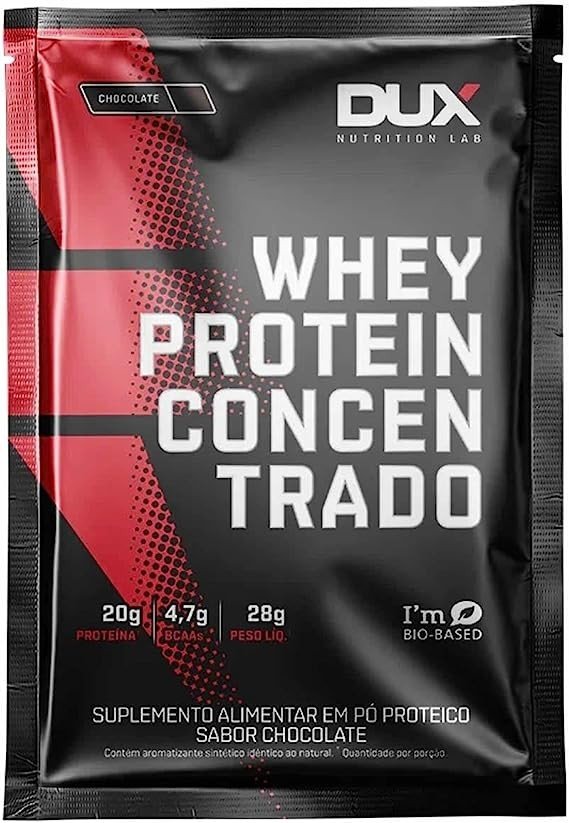 WHEY PROTEIN CONCENTRADO CHOCOLATE SACHÊ 28G - DUX