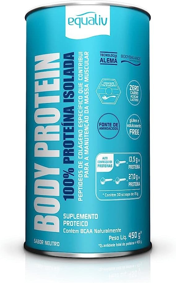BODY PROTEIN NEUTRO 450G - EQUALIV