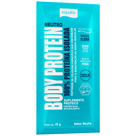 BODY PROTEIN NEUTRO SACHÊ 15G - EQUALIV