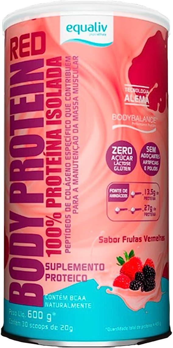 BODY PROTEIN RED 600G - EQUALIV
