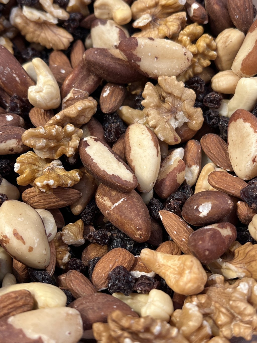MIX DE OLEAGINOSAS COM UVA PASSA