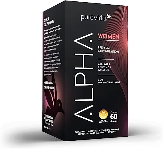 ALPHA WOMEN 60CAP - PURA VIDA