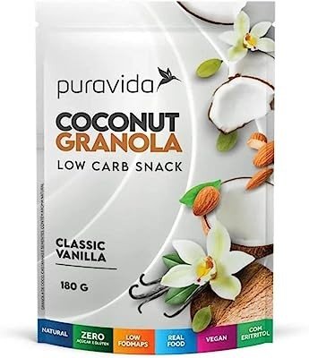COCONUT GRANOLA CLASSIC VANILHA 180G - PURA VIDA