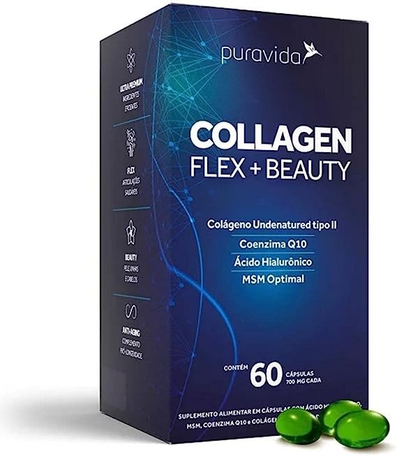 COLLAGEN FLEX + BEAUTY 60CAP - PURA VIDA