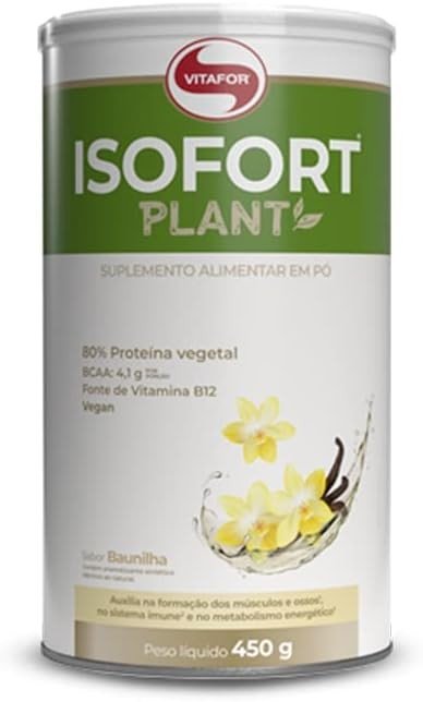 ISOFORT PLANT 450G BAUNILHA - VITAFOR