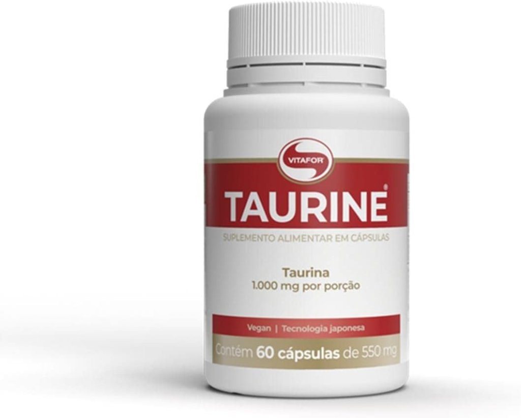 TAURINE 60 CAPS. DE 550MG - VITAFOR