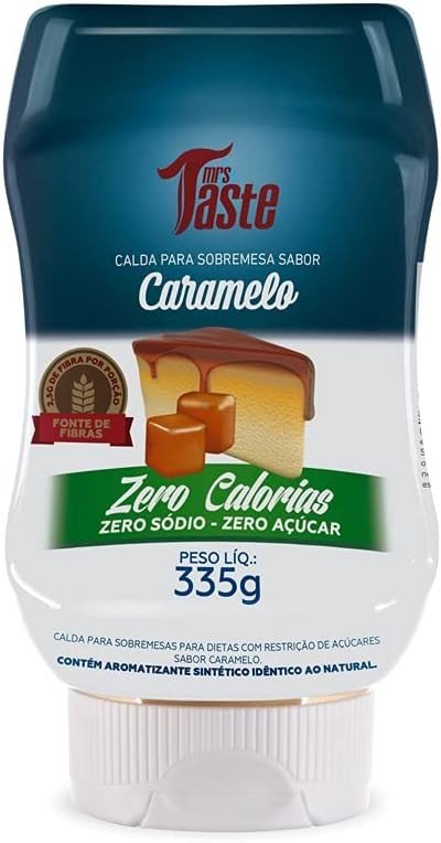 CALDA DE CARAMELO ZERO AÇUCAR - MRS TASTE