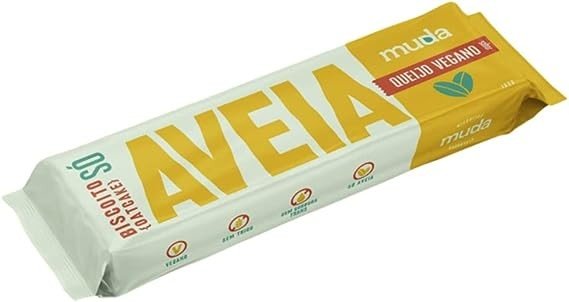 BISCOITO AVEIA QUEIJO VEGANO - MUDA