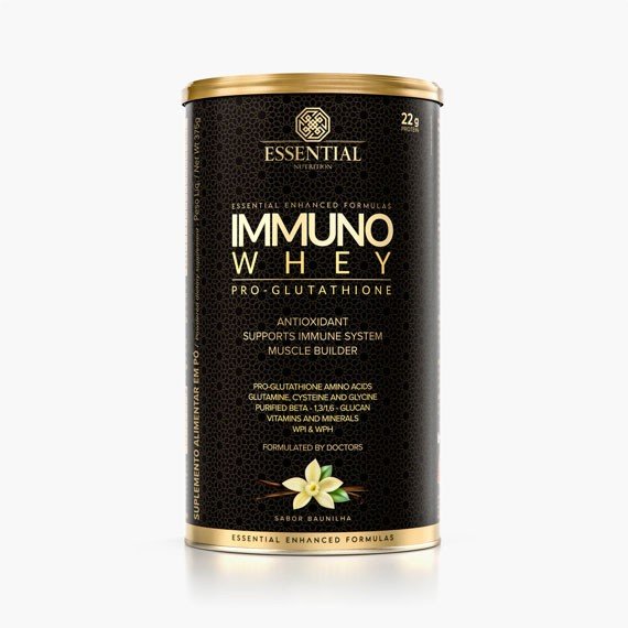 IMMUNO WHEY PRO GLUTATHIONE BAUNILHA 375G - ESSENTIAL