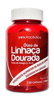ÓLEO DE LINHAÇA DOURADA 120CAP - YEN