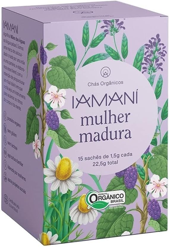 MULHER MADURA ORGÂNICO (15 SACHÊS) - IAMANI