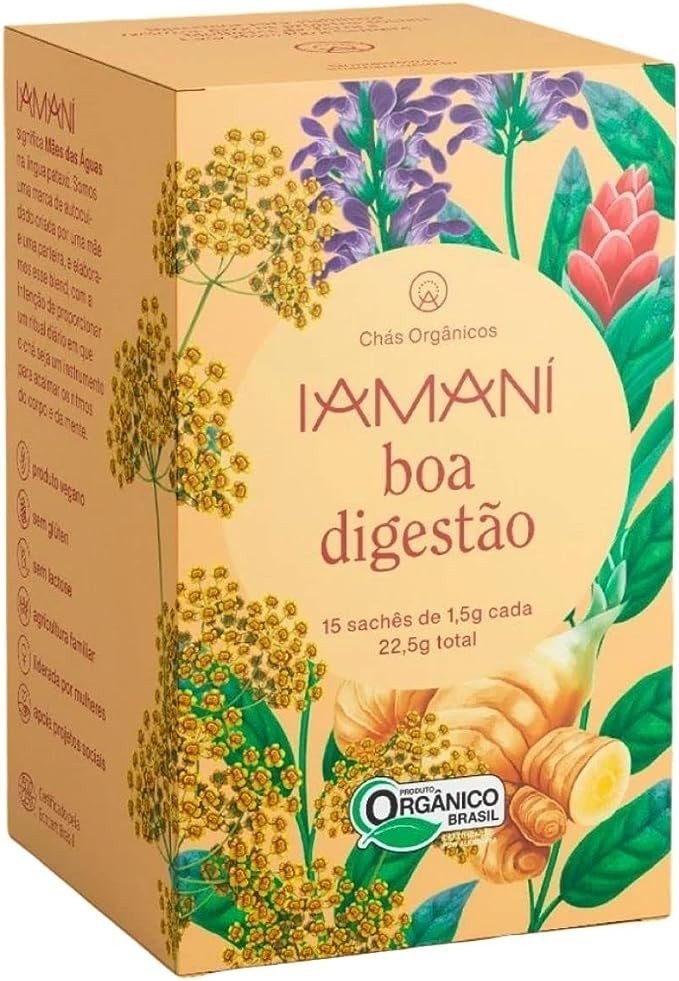 BOA DIGESTÃO / LEVEZA (15 SACHÊS) - IAMANI