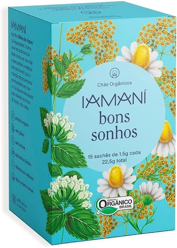 BONS SONHOS ORGÂNICO (15 SACHÊS) - IAMANI