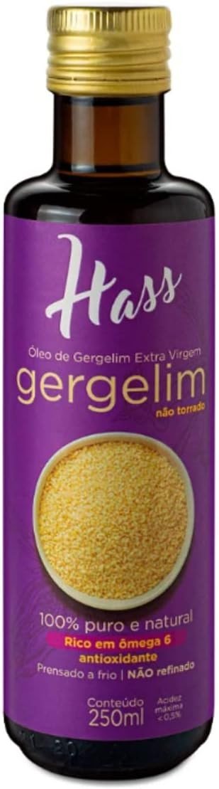 ÓLEO DE GERGELIM 250ML - HASS