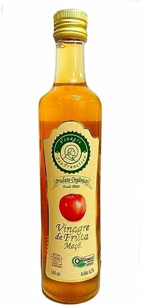 VINAGRE DE MAÇÃ ORGÂNICO 500ML (VIDRO) - SÂO FRANCISCO