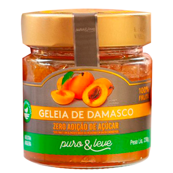 GELEIA DE DAMASCO - PURO E LEVE