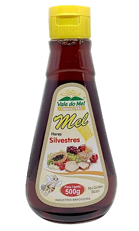 MEL FLORADA SILVESTRE 500G - VALE DO MEL