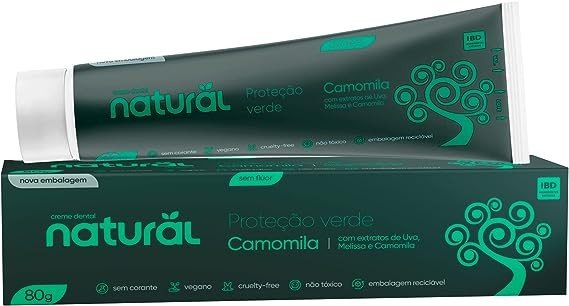 CREME DENTAL  DE CAMOMILA - NATURAL