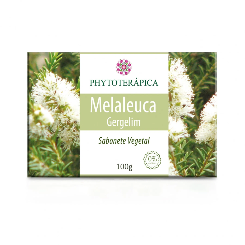 SABONETE MELALEUCA E GERGELIM 100G - PHYTOTERÁPICA