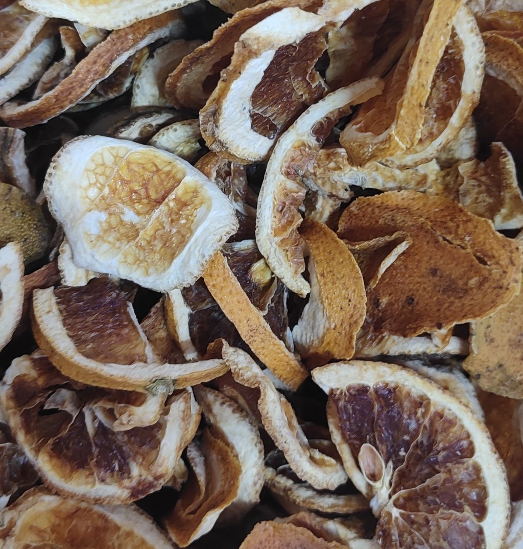 LARANJA DESIDRATADA EM FATIAS