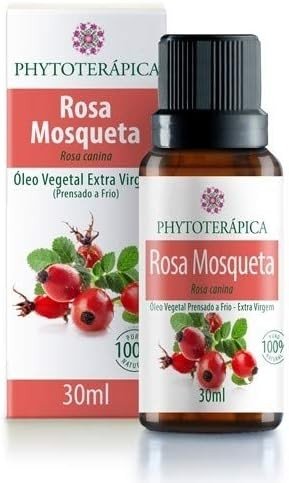 ÓLEO VEGETAL ROSA MOSQUETA 30ML - PHYTOTERÁPICA