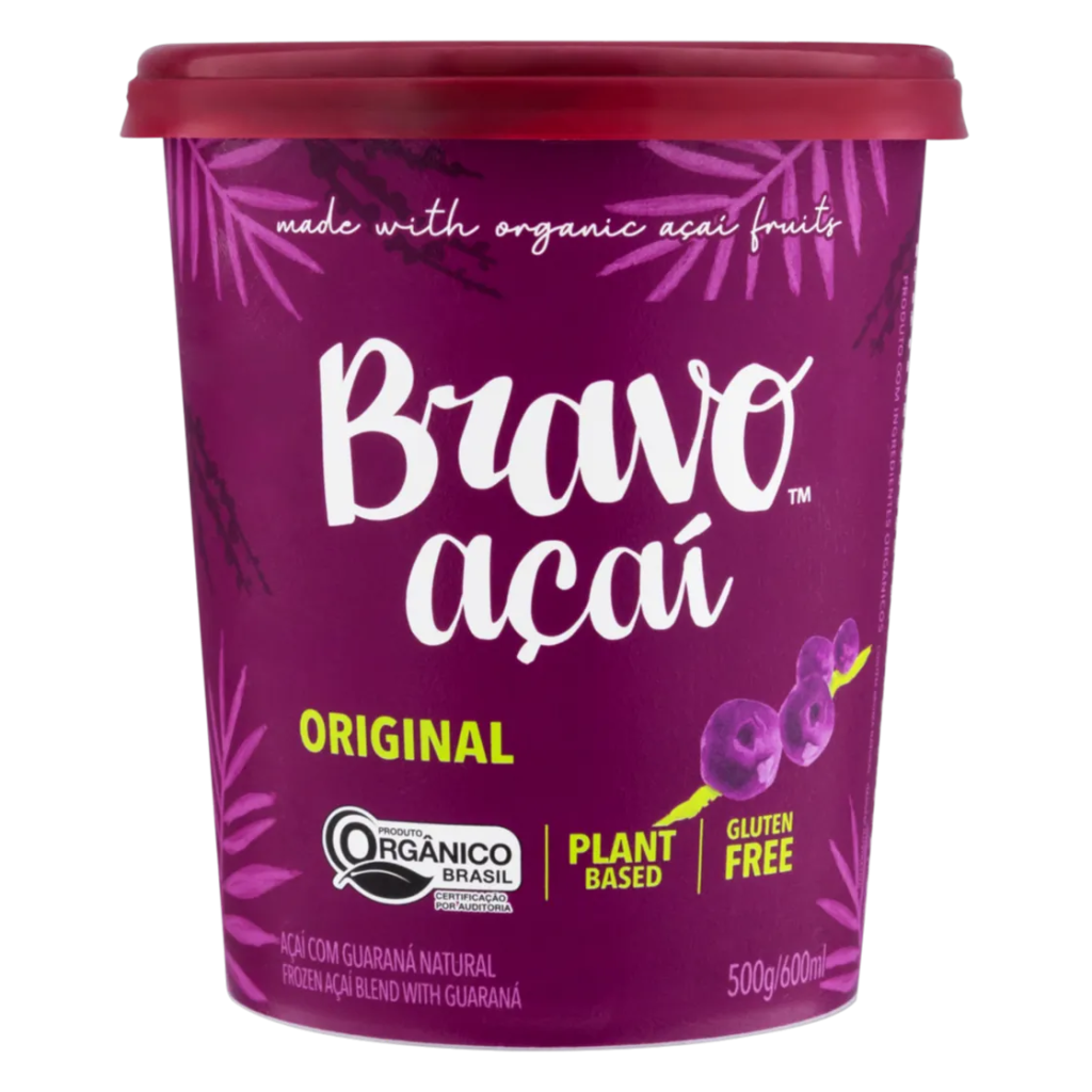 AÇAÍ ORIGINAL 500G - BRAVO AÇAÍ