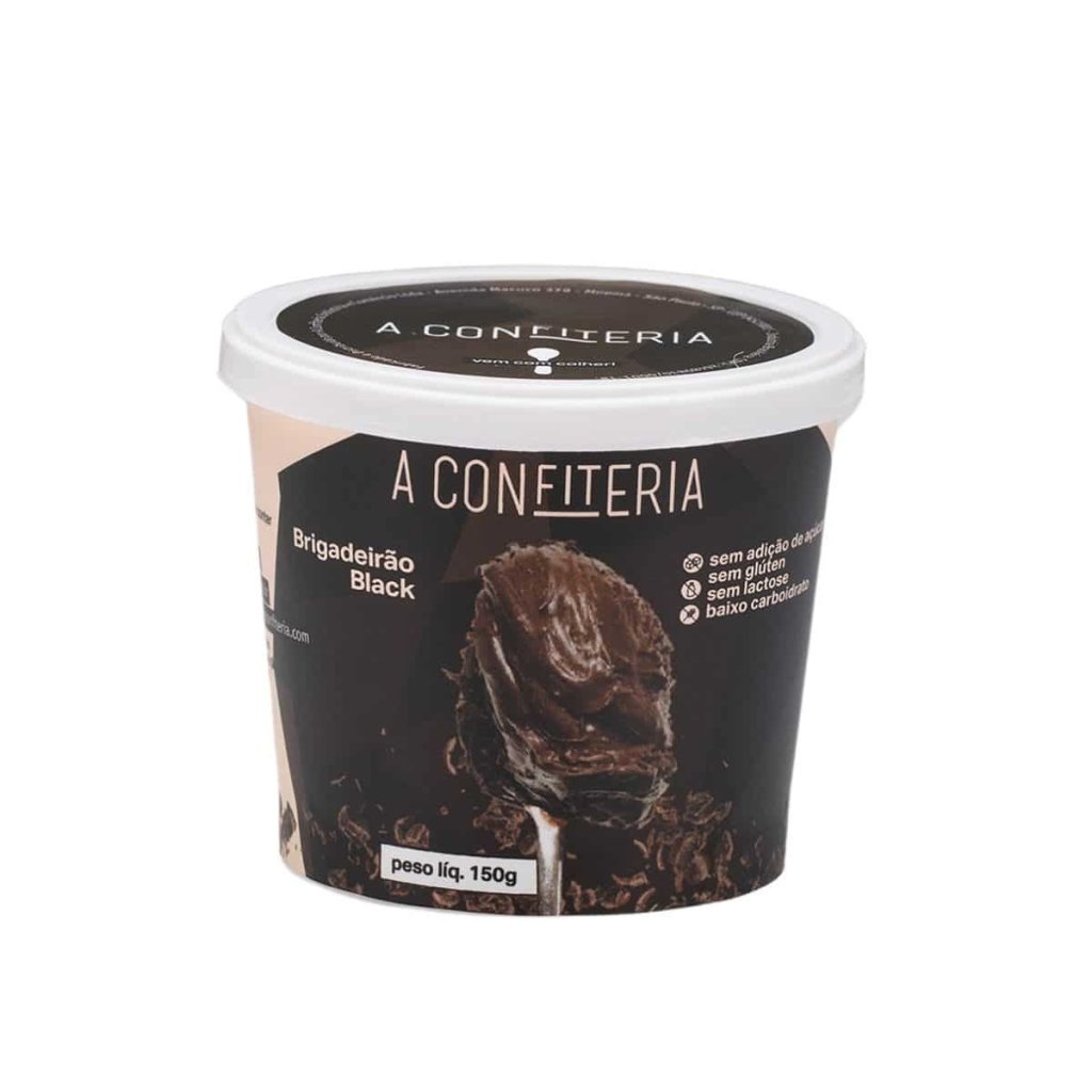 BRIGADEIRÃO BLACK 150G - A CONFITERIA