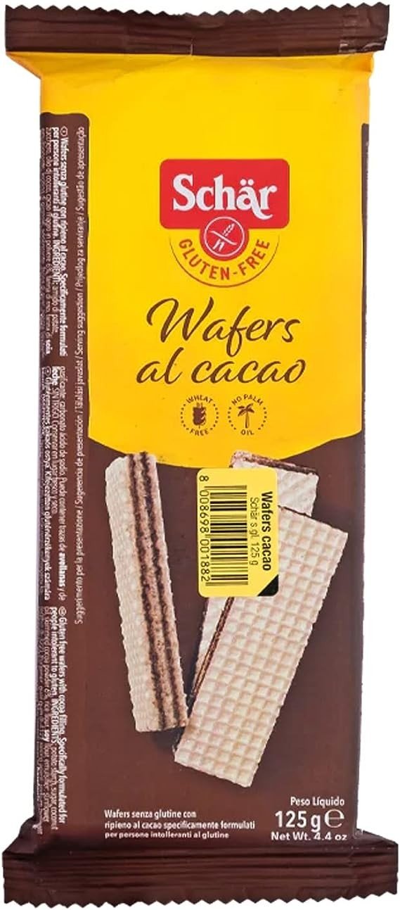 WAFERS AL CACAO 125G - SCHAR