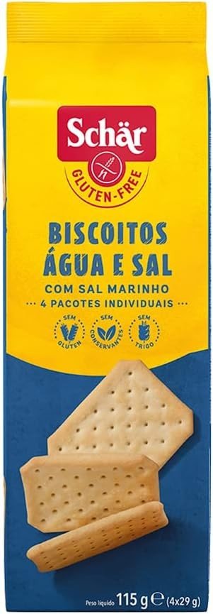 BISCOITO ÁGUA E SAL 115G - SCHAR
