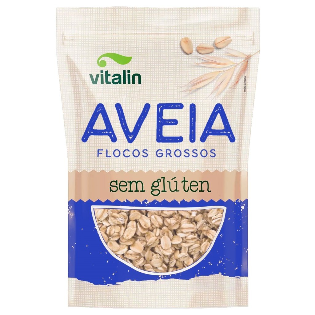  AVEIA FLOCOS GROSOS 200G - VITALIN