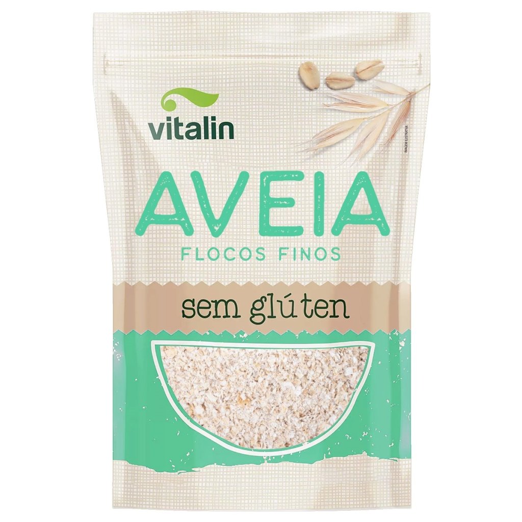 AVEIA FLOCOS FINOS 200G - VITALIN