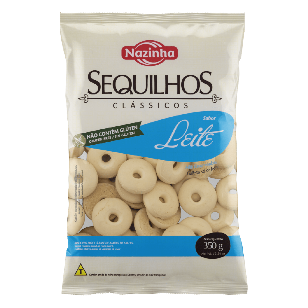 SEQUILHO DE LEITE 350G - NAZINHA
