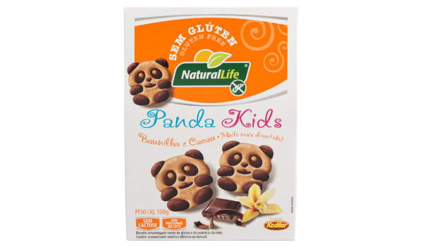 PANDA KIDS BAUNILHA E CACAU - NATURAL LIFE