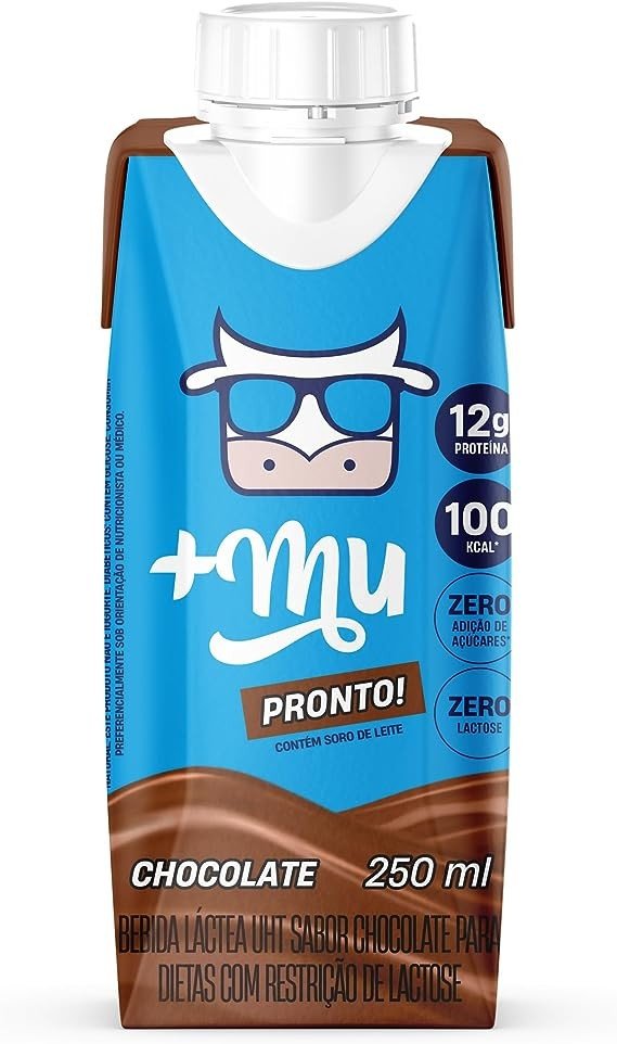 BEBIDA PRONTA CHOCOLATE 250ML - +MU