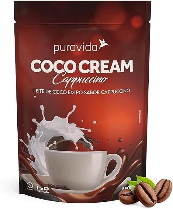 COCO CREAM CAPPUCCINO 250G - PURA VIDA