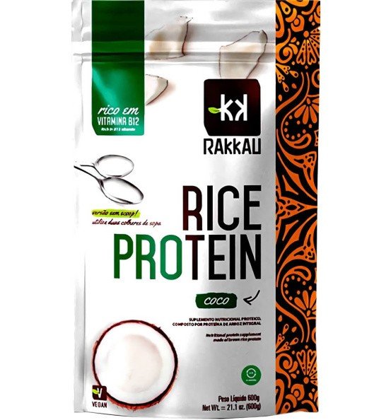 RICE PROTEIN COCO 600G - RAKKAU