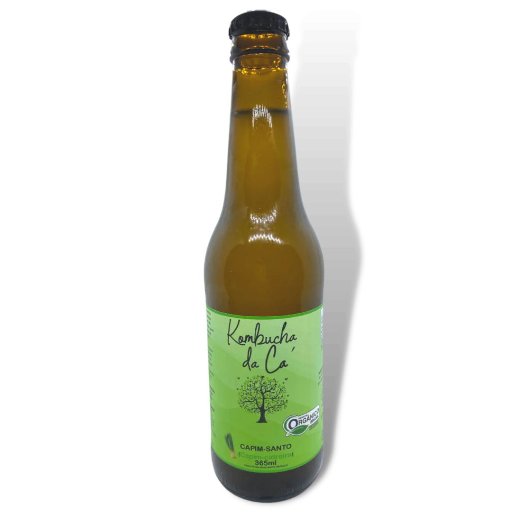 KOMBUCHA DE CAPIM SANTO 365ML - KOMBUCHA DA CÁ