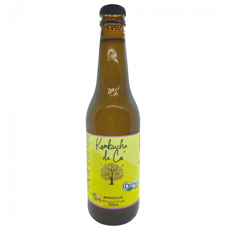 KOMBUCHA DE MARACUJÁ 365ML - KOMBUCHA DA CÁ