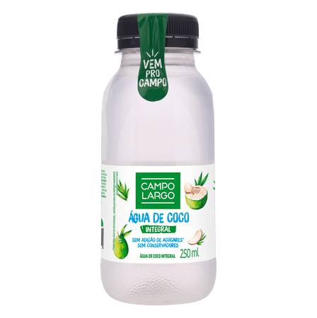 ÁGUA DE COCO 250ML - CAMPO LARGO