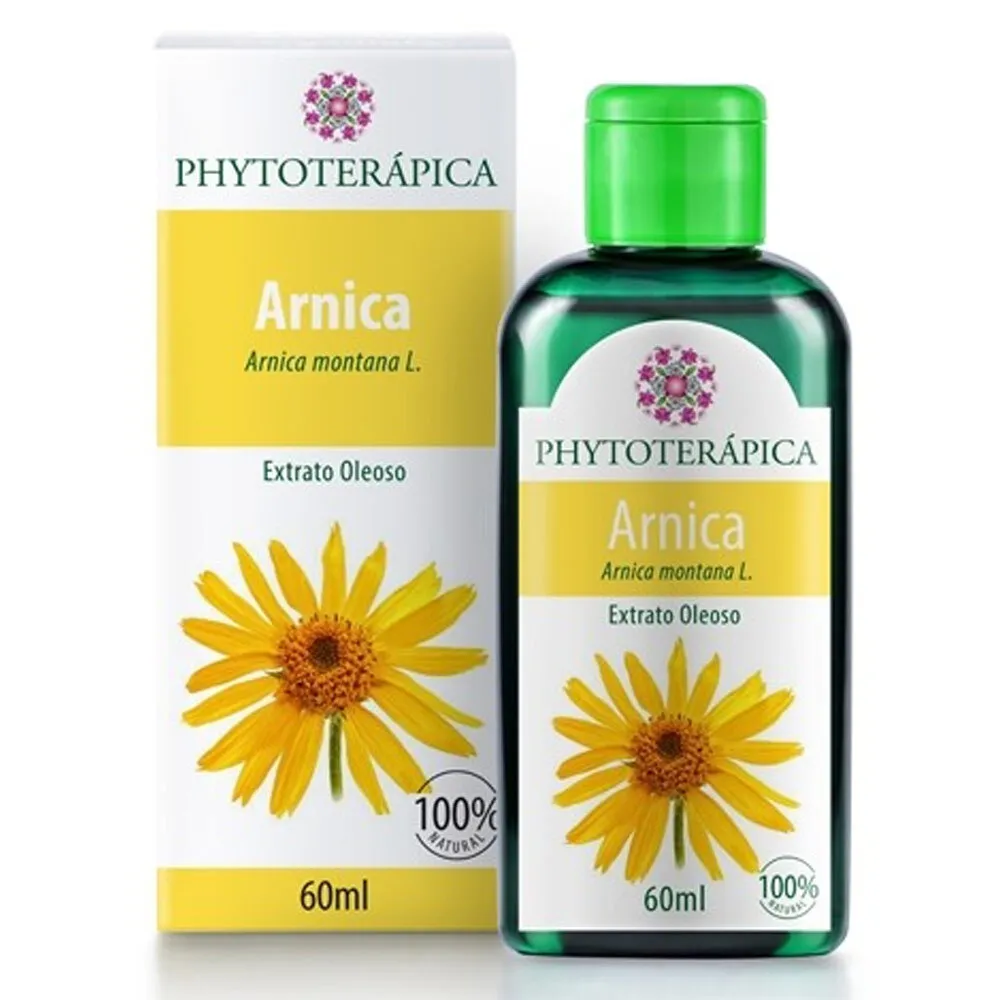 ÓLEO VEGETAL ARNICA MONTANA 60ML - PHYTOTERÁPICA