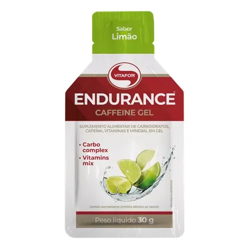 ENDURANCE ENERGY GEL LIMÃO 30G - VITAFOR