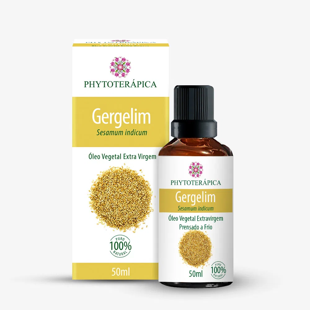 ÓLEO VEGETAL GERGELIM 50ML - PHYTOTERÁPICA