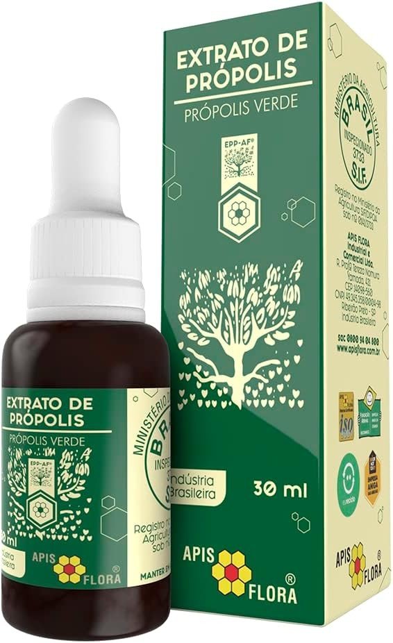 EXTRATO DE PRÓPOLIS VERDE 30ML - APIS FLORA