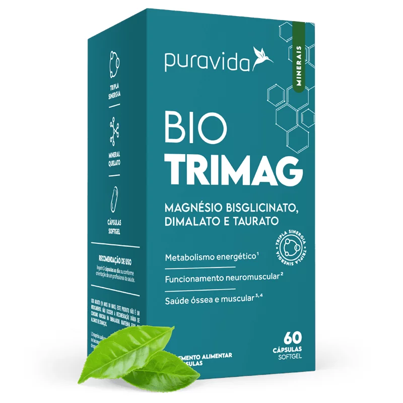 BIO TRIMAG 60CAP - PURA VIDA