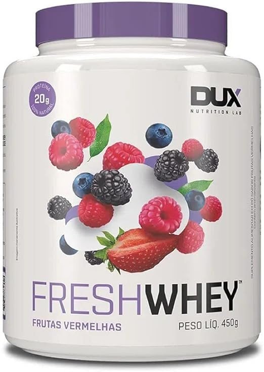 FRESH WHEY FRUTAS VERMELHAS 450G - DUX