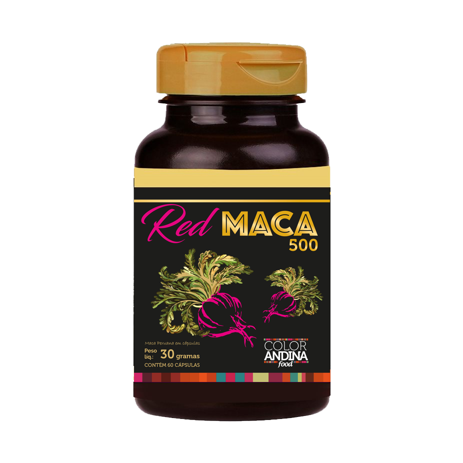 RED MACA 60 CAPS. - COLOR ANDINA