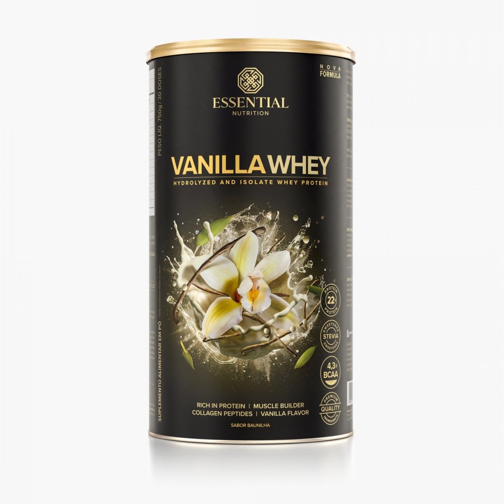 VANILLA WHEY 750G - ESSENTIAL