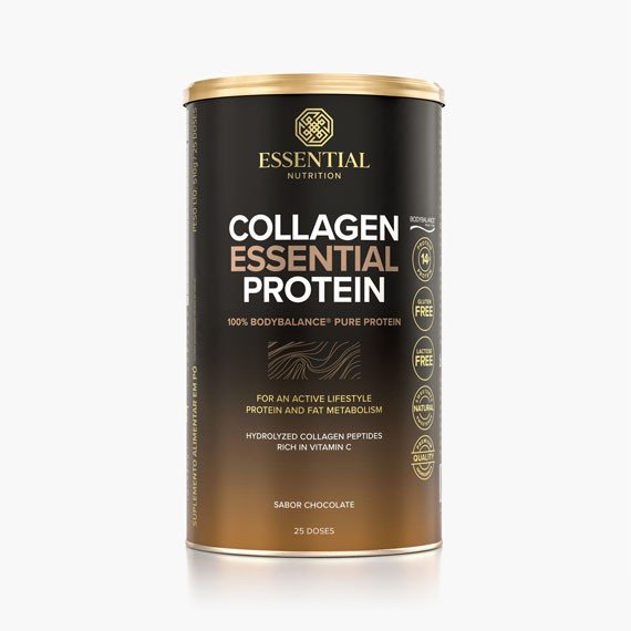 COLLAGEN ESSENTIAL PROTEIN CHOCOLATE 510G - ESSENTIAL