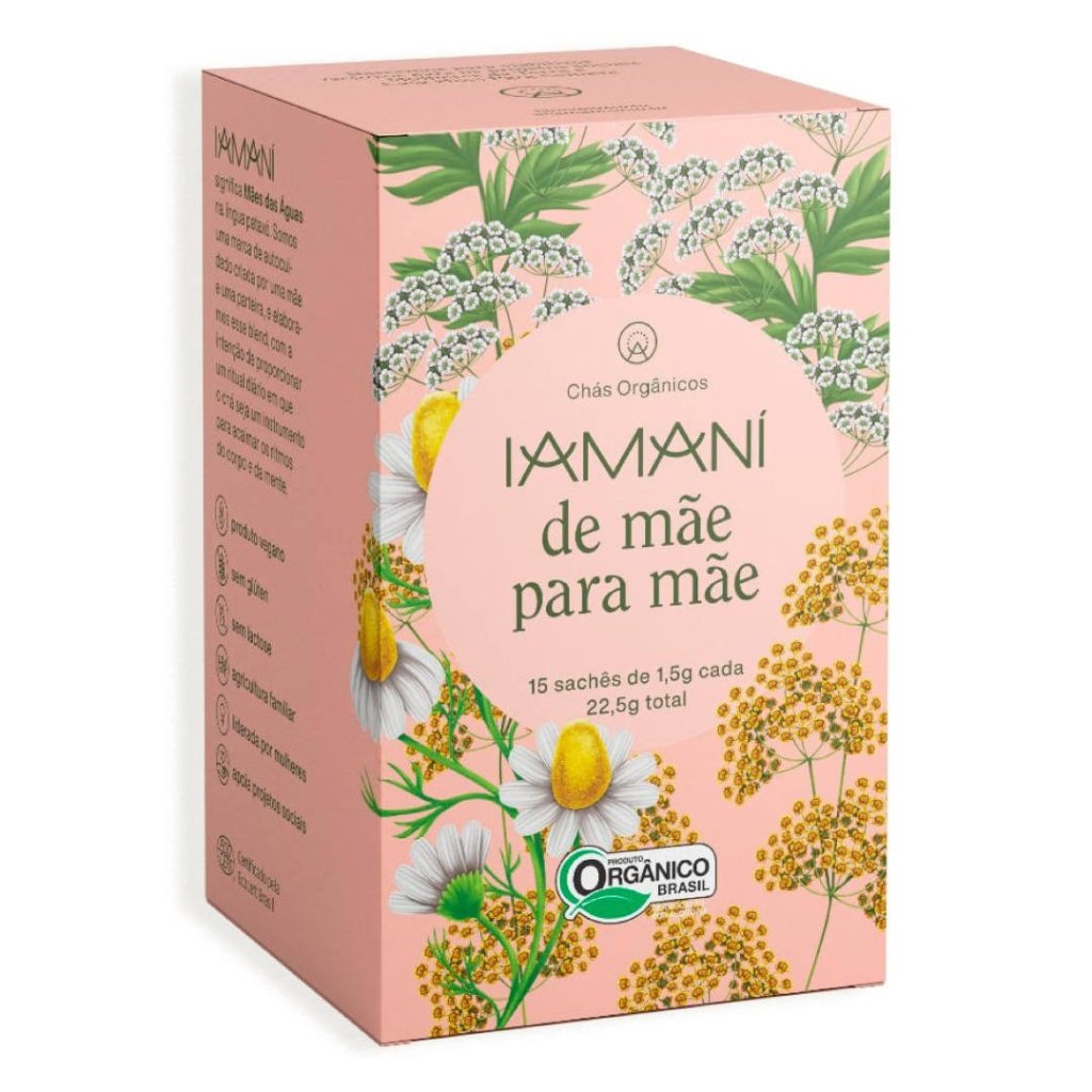 CHÁ DE MÃE PARA MÃE ORGÂNICO - IAMANI